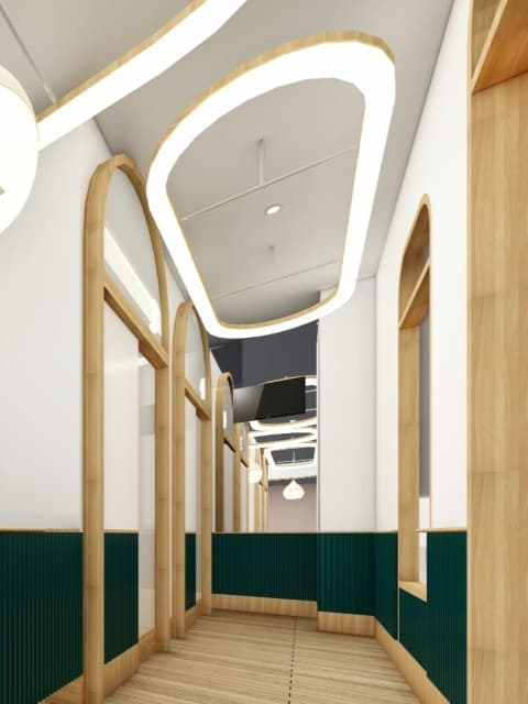 ภาพหน้าร้านคลินิกที่ตกแต่งแล้วเสร็จ 3