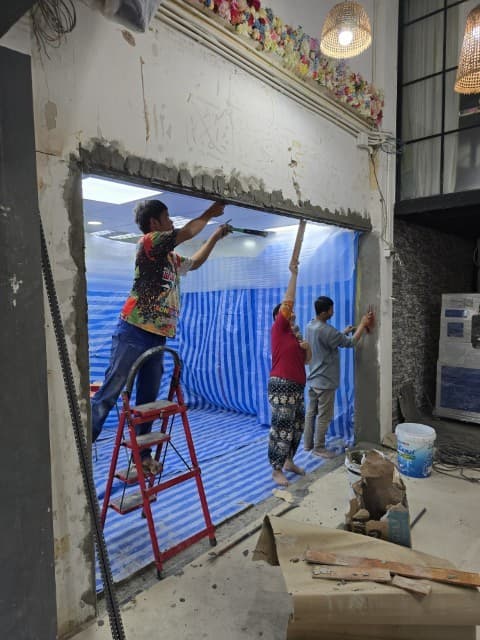 ภาพหน้าร้านคลินิกที่ตกแต่งแล้วเสร็จ 4